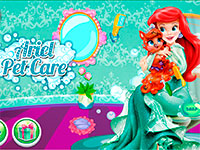 Игра Ариэль и животные Игра Ариэль и животные