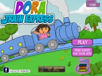 Игра Паровозик экспресс Доры Игра Паровозик экспресс Доры