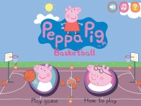 Игра Баскетбол со свинкой Пеппой Игра Баскетбол со свинкой Пеппой
