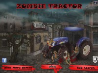 Игра Зомби трактор Игра Зомби трактор