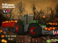 Игра Хэллоуинская тракторная доставка Игра Хэллоуинская тракторная доставка