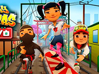 Игра Subway surfers курс бегуна Игра Subway surfers курс бегуна