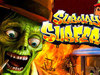 Игра Subway surfer zombie Игра Subway surfer zombie
