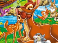 Игра Пазлы Бэмби Игра Пазлы Бэмби