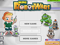 Игра Мини драки роботов Игра Мини драки роботов