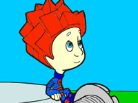 Игра Онлайн раскраска Фиксики Игра Онлайн раскраска Фиксики