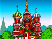 Игра Раскраска для детей Храм Василия Блаженного Игра Раскраска для детей Храм Василия Блаженного
