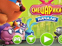 Игра Смешарики супергерои Игра Смешарики супергерои