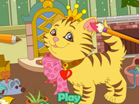 Игра Раскраска котёнка для детей 3 лет Игра Раскраска котёнка для детей 3 лет