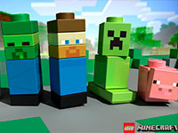 Игра Майнкрафт из Лего Игра Майнкрафт из Лего