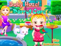 Игра Попугай и малышка Хейзел Игра Попугай и малышка Хейзел