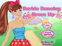 Игра Супер Барби танцует Игра Супер Барби танцует