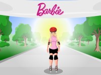 Игра Бродилки Барби на роликах Игра Бродилки Барби на роликах