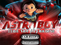 Игра Астробой - ищем буквы алфавита для детей 6 лет