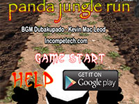 Игра Бег панды по джунглям