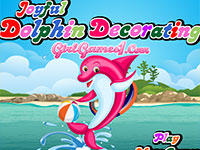 Игра Дельфин одевалка