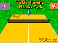 Игра Финес и Ферб играют в теннис