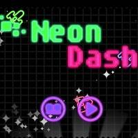 Игра Geometry Dash: neon