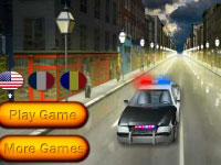 Игра Гонка на полицейской машине