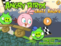 Игра Гонки для девочек angry birds