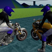 Игра Гонки на мотоциклах с трюками 3д