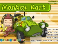 Игра Гонки обезьян на машинах