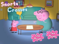 Игра Крестики нолики со свинкой Пеппой
