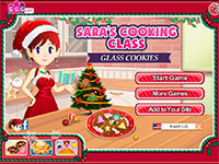Игра Кухня Сары: стеклянное печенье