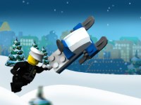 Игра Лего полиция снежные приключения