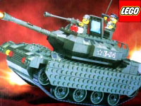 Игра Лего езда на танках