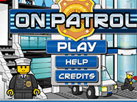 Игра Лего полицейский участок