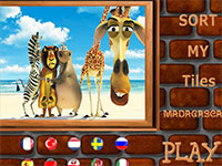 Игра Мадагаскар мозаика