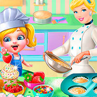 Игра Мамина помощница на кухне