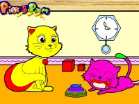 Игра Нарисуй свой персонаж котик и игрушки