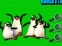 Игра Пингвины Мадагаскара поиск звёзд