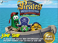 Игра Пираты прыжок с корабля