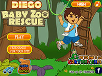 Игра Приключение Диего в зоопарке