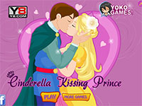 Игра Принц целует принцессу Золушку