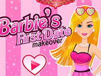 Игра Одевалки и макияж Барби