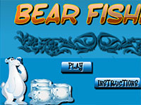 Игра Рыбалка с полярным медведем