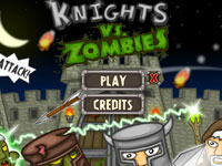 Игра Рыцари против зомби 2