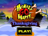 Игра Счастливая обезьянка - день благодарения