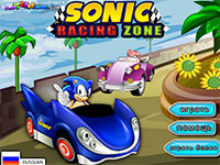 Игра Sonic the Hedgehod гоночная зона