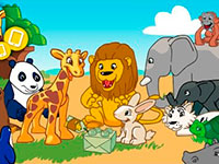 Игра Животные в зоопарке