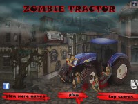 Игра Зомби трактор