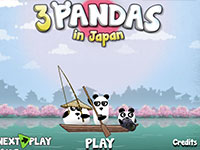 Игра Три панды в Японии