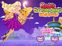 Игра Барби и летающие ангелы