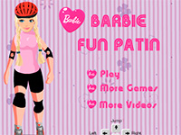 Игра Барби на роликах