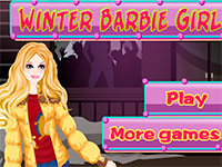 Игра Барби одевалки зимой