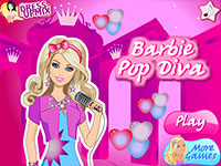 Игра Барби поп дива